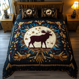 Set di Biancheria da Letto Trapuntata 3 Pezzi Maestà Lunare