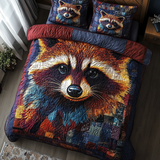 Set di Biancheria da Letto Trapuntata 3 Pezzi Lunare Mask