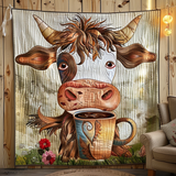 Muggito del Mattino Coperta Trapuntata