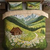 Set di Biancheria da Letto Trapuntata 3 Pezzi Montagna di Stillness