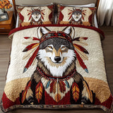 Set di Biancheria da Letto Trapuntata 3 Pezzi Mistico Alfa