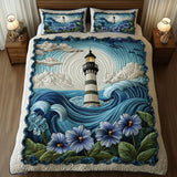 Set di Biancheria da Letto Trapuntata 3 Pezzi Faro Mistico