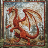 Drago Mistico Coperta Trapuntata