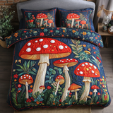 Set di Biancheria da Letto Trapuntata 3 Pezzi Boschetto Mistico