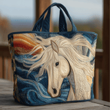 Cavallo Mistico Borsa Tote Trapuntata
