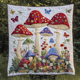 Funghi Mistici Coperta Trapuntata