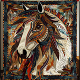 Mistica del Mustang Coperta Trapuntata