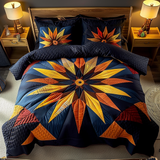 Set di Biancheria da Letto Trapuntata 3 Pezzi Nativo Cosmos