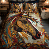 Set di Biancheria da Letto Trapuntata 3 Pezzi Nativo Canter