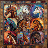 Collezione del Cavallo Nativo Coperta Trapuntata