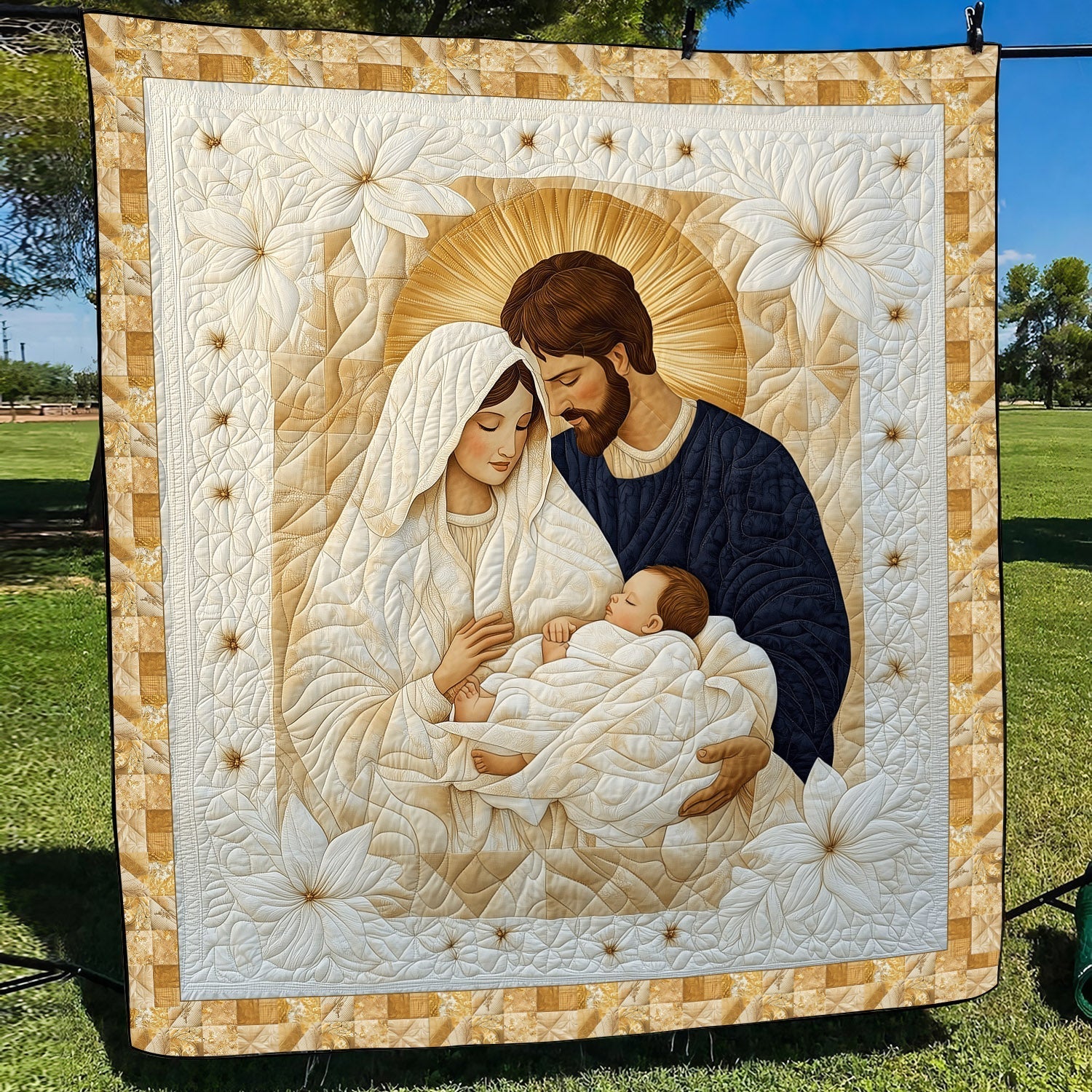 Presepe Coperta Trapuntata