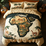 Set di Biancheria da Letto Trapuntata 3 Pezzi Eco della Natura