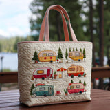 Campeggio Borsa Tote Trapuntata