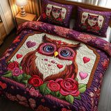 Set di Biancheria da Letto Trapuntata 3 Pezzi Natura di Valentine