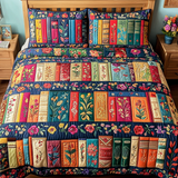 Set di Biancheria da Letto Trapuntata 3 Pezzi Natura di Volume