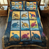 Set di Biancheria da Letto Trapuntata 3 Pezzi Rifugio Marinaro
