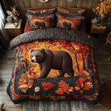 Set di Biancheria da Letto Trapuntata 3 Pezzi Orso Nobile