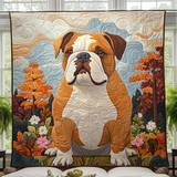 Nobile Guardiano Bulldog Coperta Trapuntata