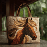 Nobile Cuore di Cavallo Borsa Tote Trapuntata