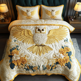 Set di Biancheria da Letto Trapuntata 3 Pezzi Bellezza Notturna