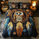 Set di Biancheria da Letto Trapuntata 3 Pezzi Guardiano Notturno