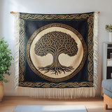 Albero a Intrecci Nordici Coperta da Divano