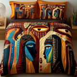 Set di Biancheria da Letto Trapuntata 3 Pezzi Regina di Nubian