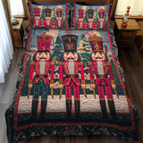 Set di Biancheria da Letto Trapuntata 3 Pezzi Fantasia dello Schiaccianoci