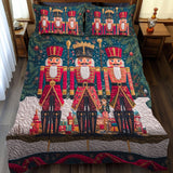 Set di Biancheria da Letto Trapuntata 3 Pezzi Magia dello Schiaccianoci