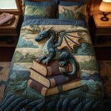 Set di Biancheria da Letto Trapuntata 3 Pezzi Cielo di Obsidian di Wyrmling