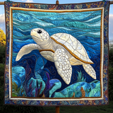 Tartaruga Esploratrice dell'Oceano Coperta Trapuntata