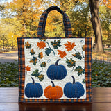 Fioritura d'Ottobre Borsa Tote Trapuntata