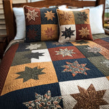 Set di Biancheria da Letto Trapuntata 3 Pezzi Stella di Old-Fashioned