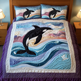 Orca Grace 3-Piece Quilted Bedding Set NCU0VH1254