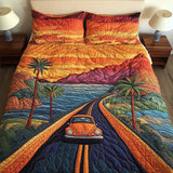 Pacific Escape 3-Piece Quilted Bedding Set NCU0NT6114