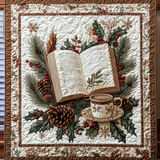 Pagine di Serenità Coperta Trapuntata