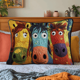 Pony Dipinti Federa Trapuntata
