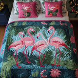Set di Biancheria da Letto Trapuntata 3 Pezzi Melodia del Paradiso