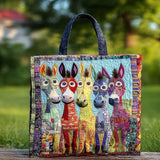 Asinelli Patchwork Borsa Tote Trapuntata