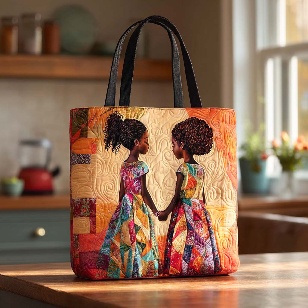 Amore Patchwork Borsa Tote Trapuntata