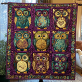 Posatoio Patchwork Coperta Trapuntata