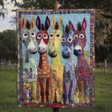Pony Patchwork Coperta Trapuntata