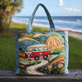 Viaggio Patchwork Borsa Tote Trapuntata