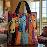 Spirito Patchwork Borsa Tote Trapuntata
