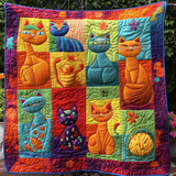 Zampe e Petali Coperta Trapuntata