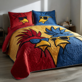 Set di Biancheria da Letto Trapuntata 3 Pezzi Peck e Slay