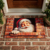 Babbo Natale che Sbircia Zerbino