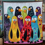 Banda di Pinguini Coperta Trapuntata