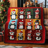 Festa dei Pinguini Coperta Trapuntata