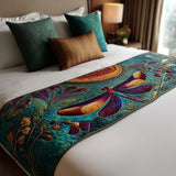 Volo di Petali Runner da Letto Trapuntato